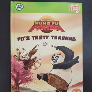 New Kung Fu Panda Po's Tasty Training Leap Reader Book Hardcover Interactive